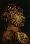 unknow artist Arcimboldo Earth oil painting reproduction